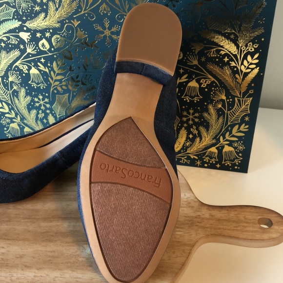 Franco Sarto Fausta Denim heel - Picture 3 of 4